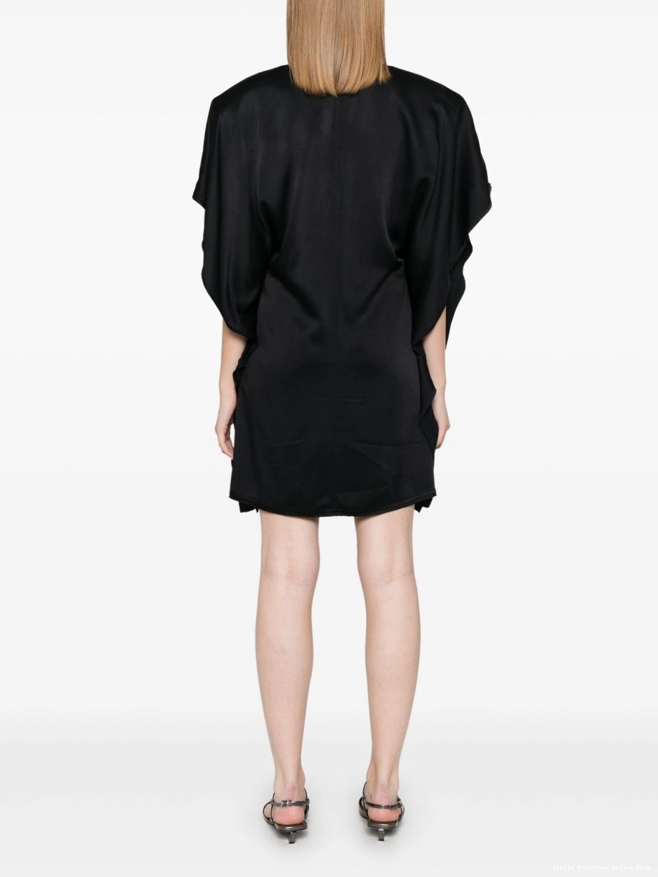 Affordable Women jersey McCartney draped mini Stella dress 0408